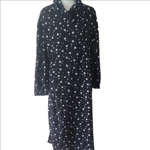 Comfort Code Black and White Polka Dot Top